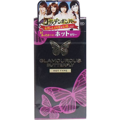 JEX 魅力蝴蝶 熱暖型乳膠安全套 / 32mm / 6片裝