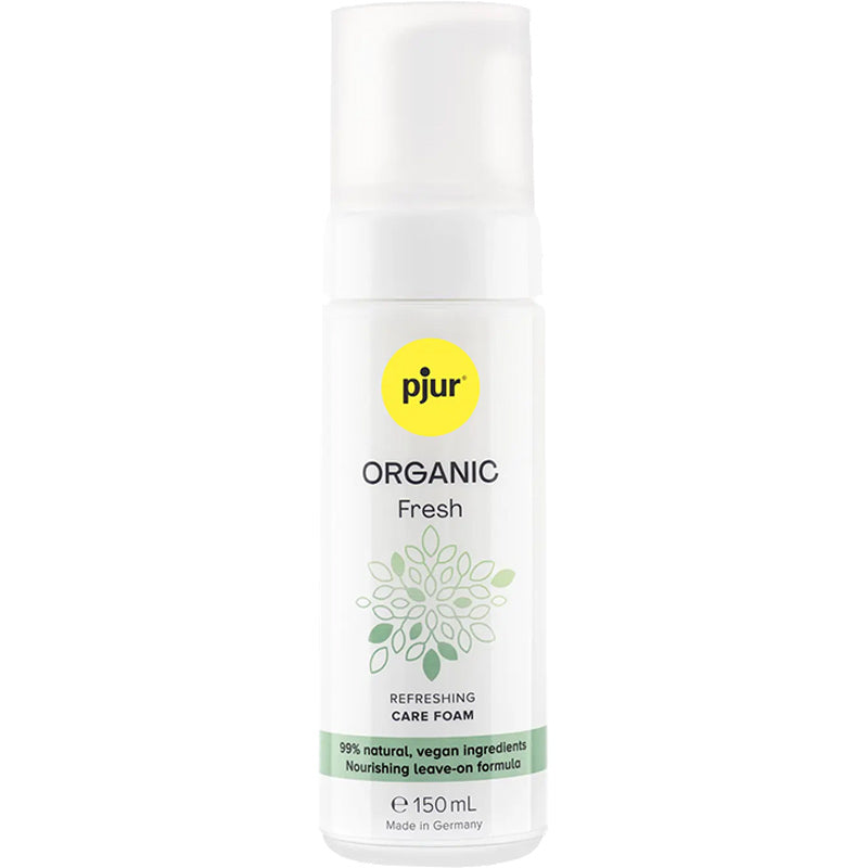 Pjur｜Organic Fresh 天然純素私處清潔泡沫｜免沖洗｜150ml