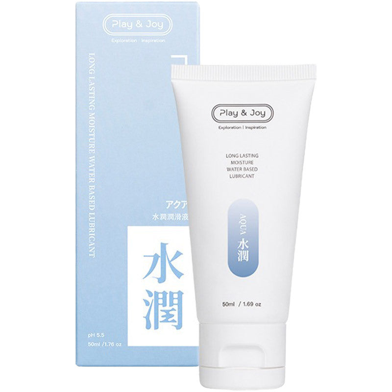 Play & Joy 絲滑基本型（保險套適用）水性潤滑液 - 50ml