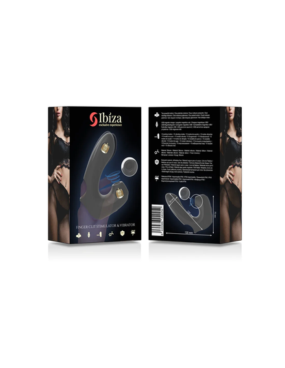Ibiza｜手指穿戴陰蒂吸啜G點震動器