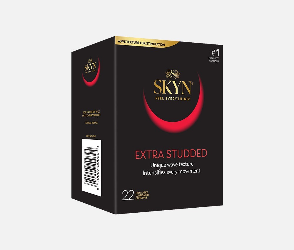 SKYN Extra Studded 波浪凸點安全套 - 22片裝
