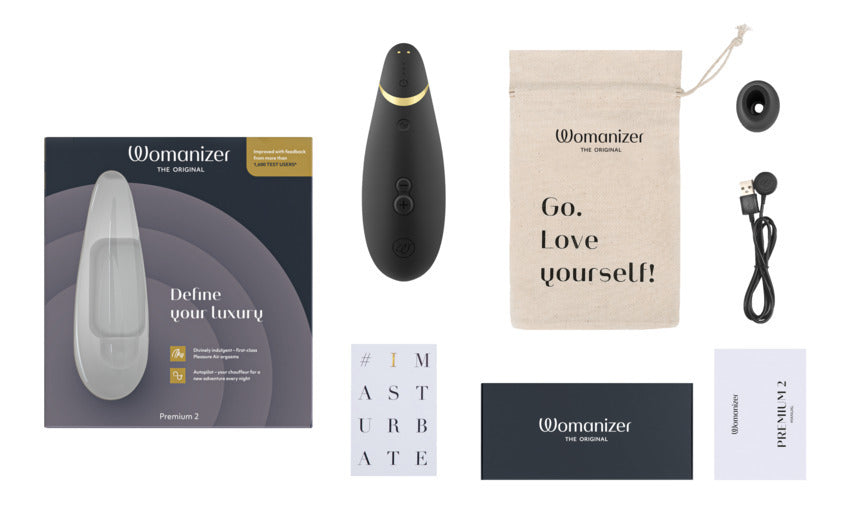 Womanizer Premium 2 無接觸陰蒂吸啜器