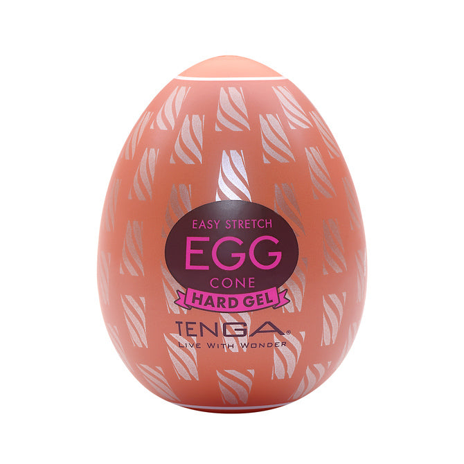 TENGA EGG HARD 硬質飛機蛋｜六款內部紋理可選｜單顆裝