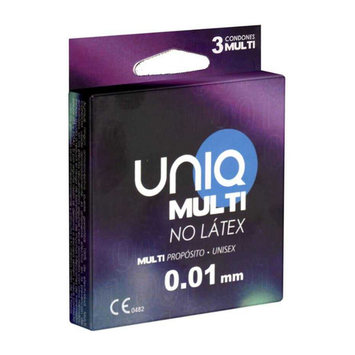 UNIQ Multi 非乳膠男女套 38mm 3片裝