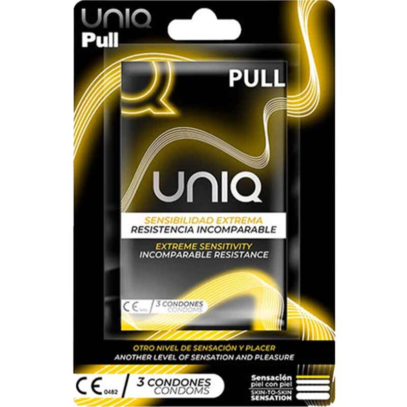 UNIQ Pull 非乳膠易戴安全套 3片裝