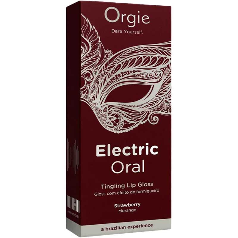Orgie｜Electric Oral 草莓味口交震感唇蜜｜感官提升液 10ml