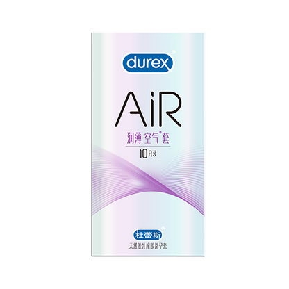 杜蕾斯 Durex Air 潤薄加量潤滑安全套 / 33mm / 10片