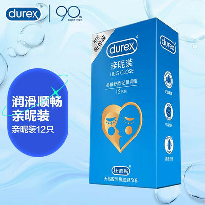 Durex Hug Close 貼合多潤安全套｜33mm｜12片