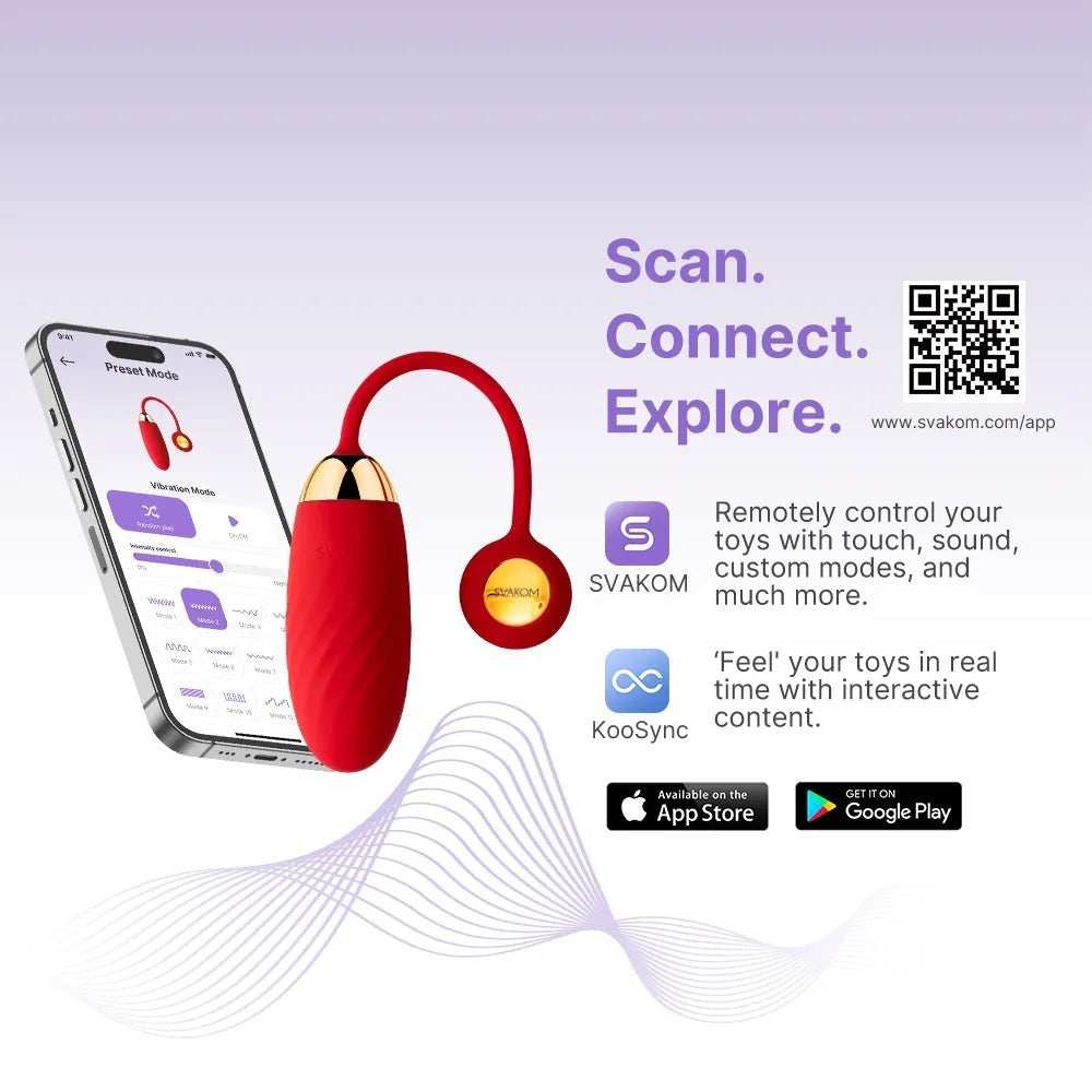 Svakom｜Ella 智能App無線震蛋