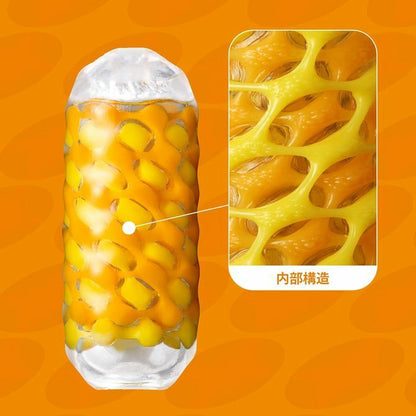 TENGA Arte 彈彈織紋飛機杯｜柔軟回彈