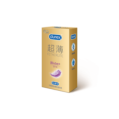 杜蕾斯Lube+加倍潤滑超薄套/33mm/12片