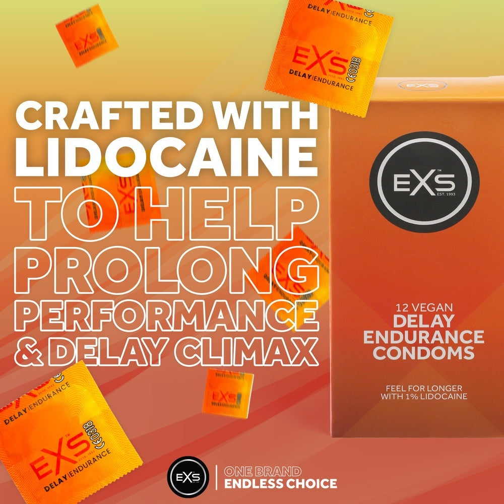 EXS Delay Endurance 持久延時安全套 / 34mm / 12片