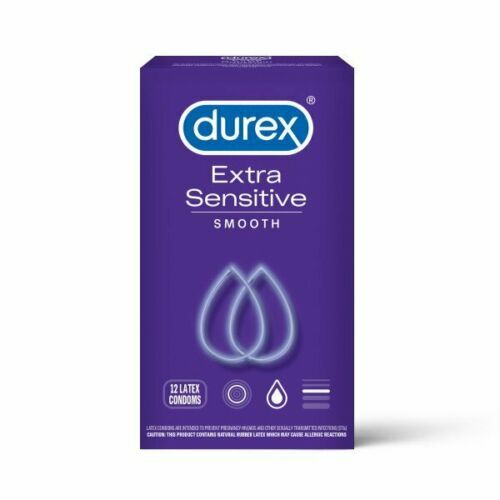 杜蕾斯 Durex Extra Sensitive Smooth 超敏感光滑安全套 ｜ 35.7mm ｜ 12片裝