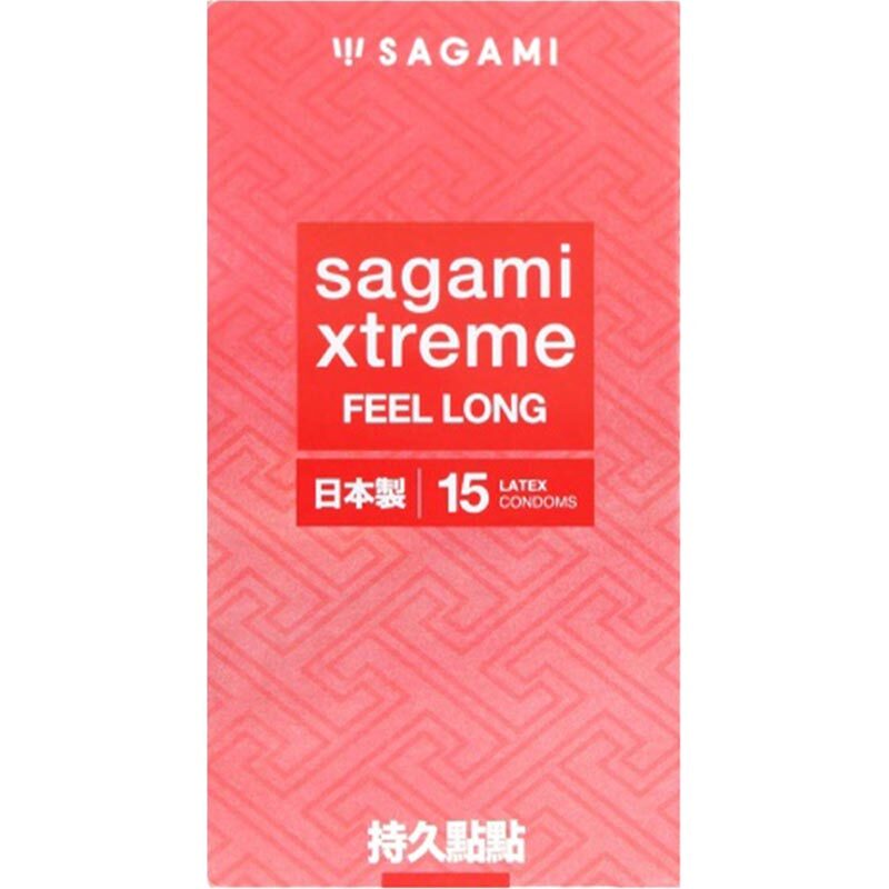 Sagami Xtreme 究極持久點點乳膠安全套 / 34mm / 15片