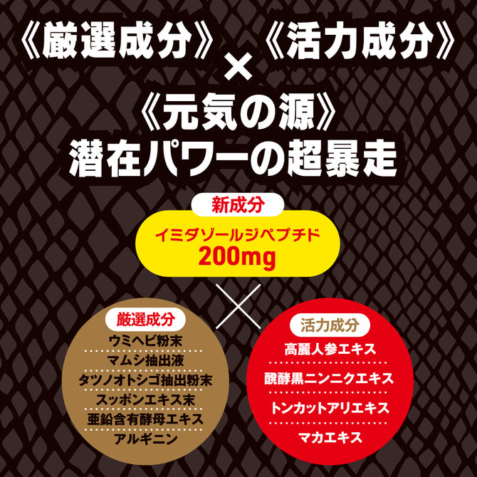 Dogma｜Strong D 海蛇超暴走精力飲｜50ml