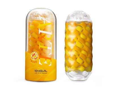 TENGA Arte 彈彈織紋飛機杯｜柔軟回彈