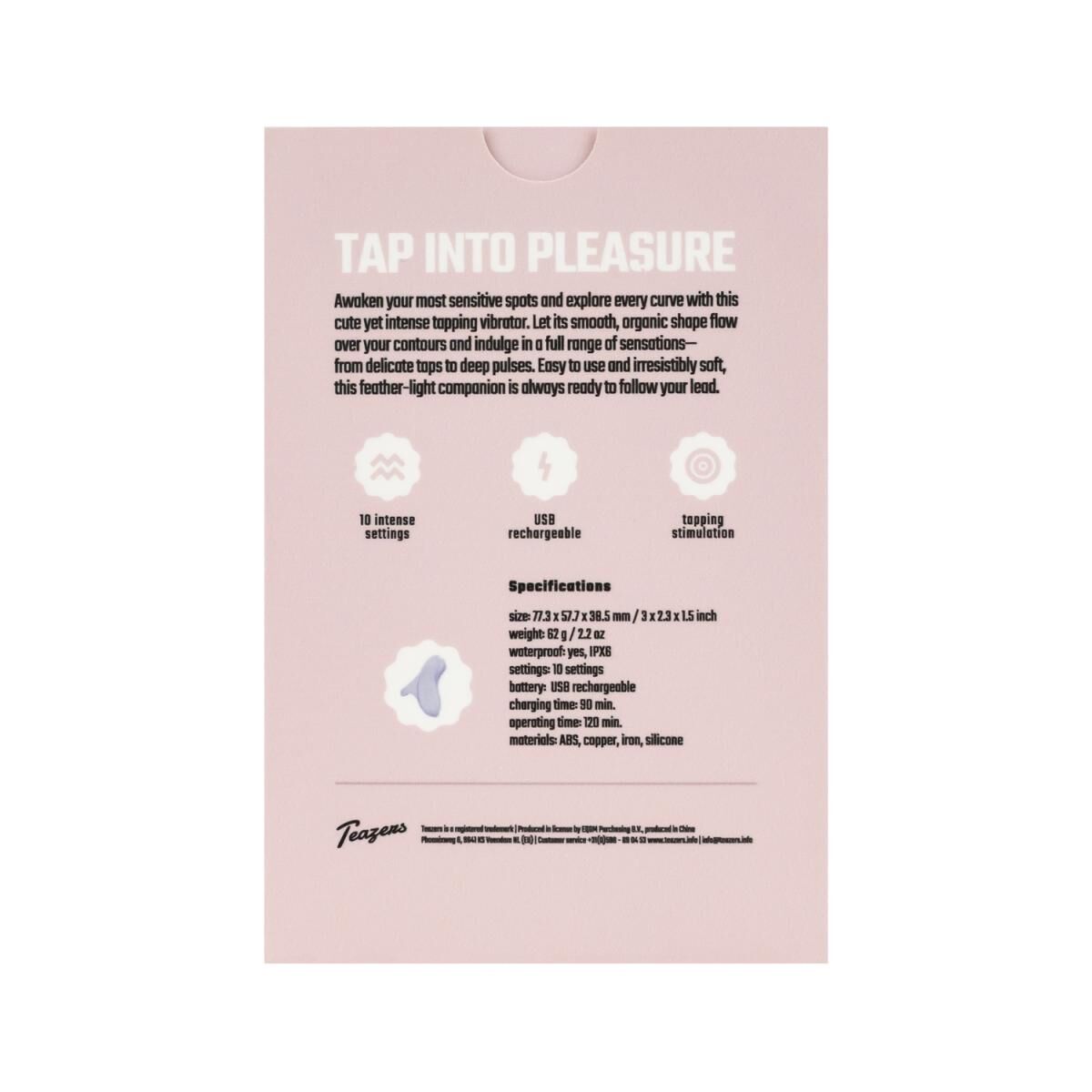 Teazers｜十頻敲擊手指穿戴震動器