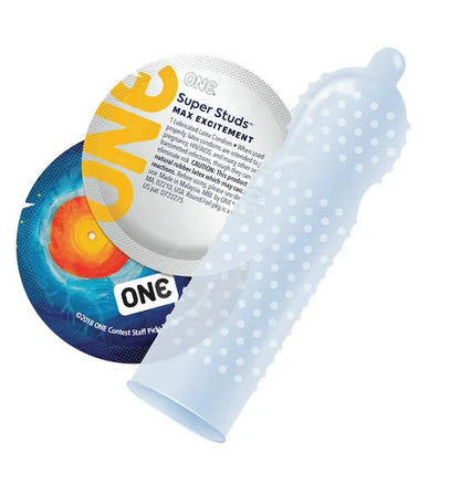 ONE® Super Studs™ 超凸點安全套 - 12片裝