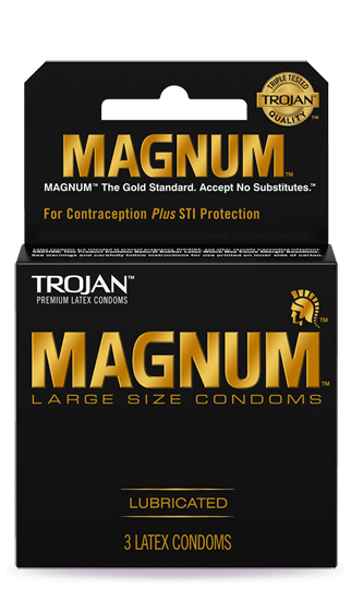 美國戰神 Trojan Magnum Large Size 大碼安全套 / 39mm / 3片裝