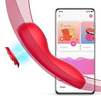 Funtown Caleo 玫瑰磁力內褲震蛋｜10模式App遙控