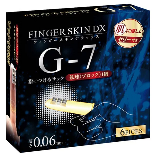 G-7 手指用コンドーム / 6片裝