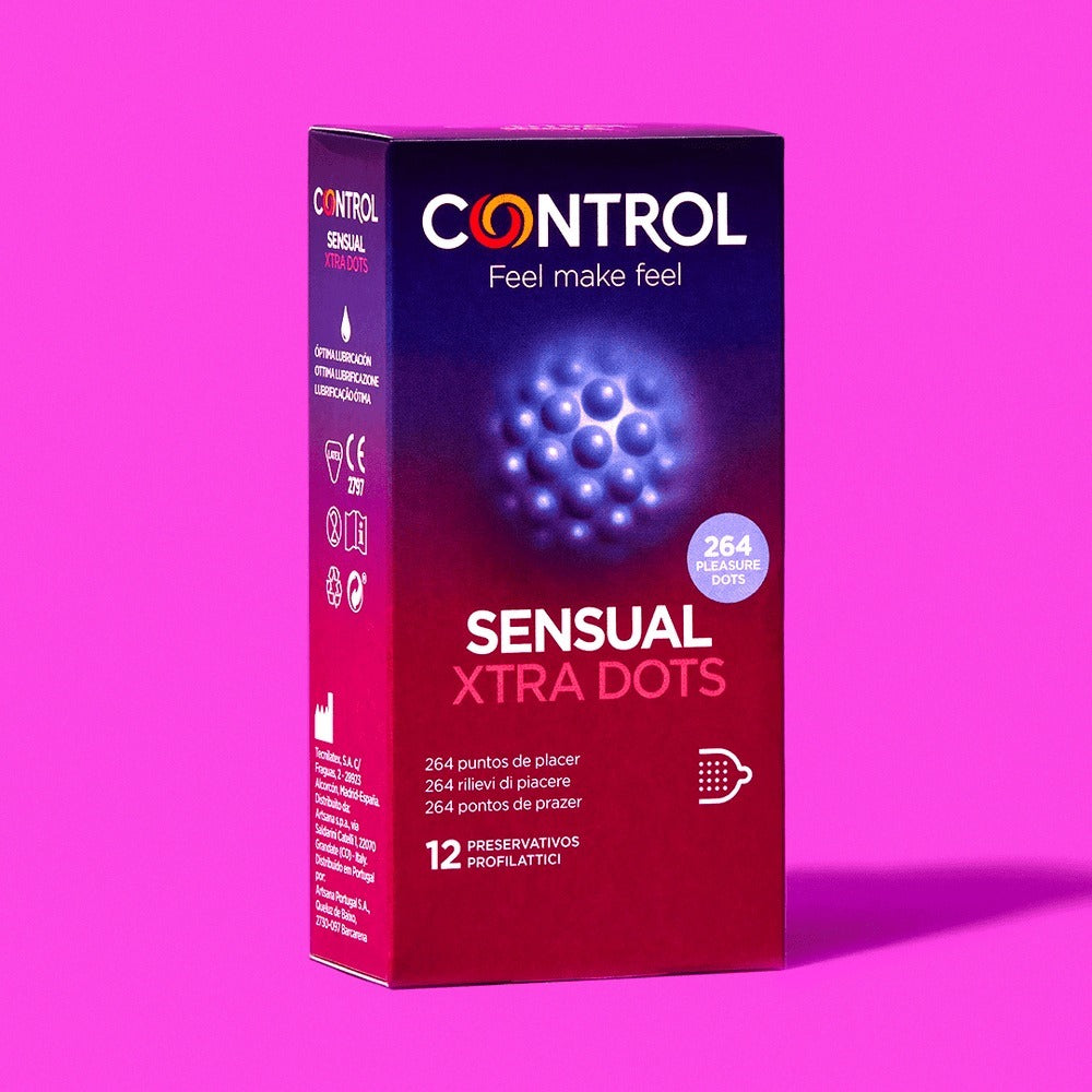 Control｜Sensual Xtra Dots｜34mm｜12片
