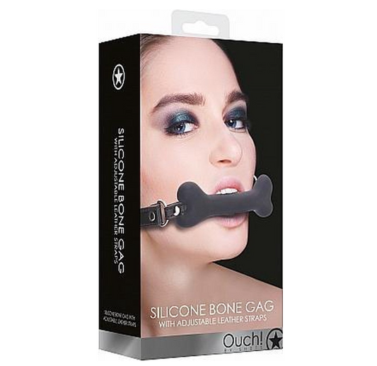 Ouch｜狗骨頭矽膠鎖口器｜可調節式