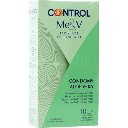 Control Aloe Vera 蘆薈呵護安全套 / 34mm / 10片