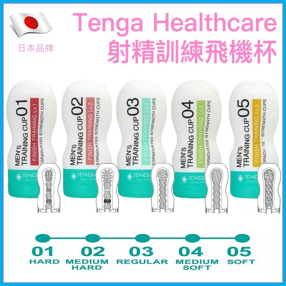 Tenga Healthcare 射精訓練飛機杯｜五段刺激