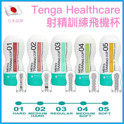 Tenga Healthcare 射精訓練飛機杯｜五段刺激