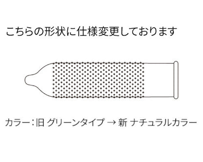 Nakanishi 中西橡膠 Men's Viaskin 凸點爽感花香安全套 / 33mm / 6片裝