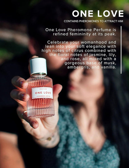 Eye Of Love｜One Love 終生不渝費洛蒙香水｜女士花香香草｜10ml／50ml