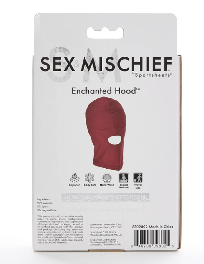 Sex & Mischief｜Enchanted 神秘遮光頭套｜柔軟透氣