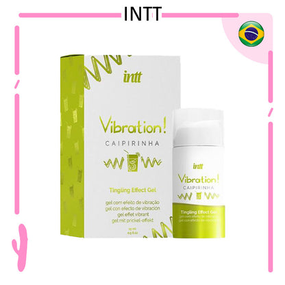 INTT｜Vibration 巴西雞尾酒味震動暖感刺激凝膠｜15ml