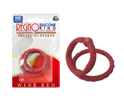 A-One｜Regno Ultra Charge 活力貫注酒紅色矽膠持久環