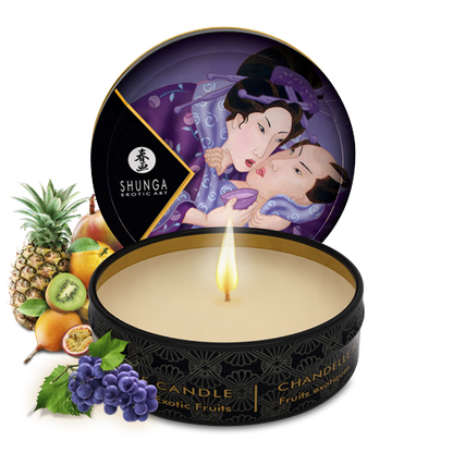 Shunga 春畫｜按摩精油香薰蠟燭｜雙效香氛按摩 - 30ml／170ml