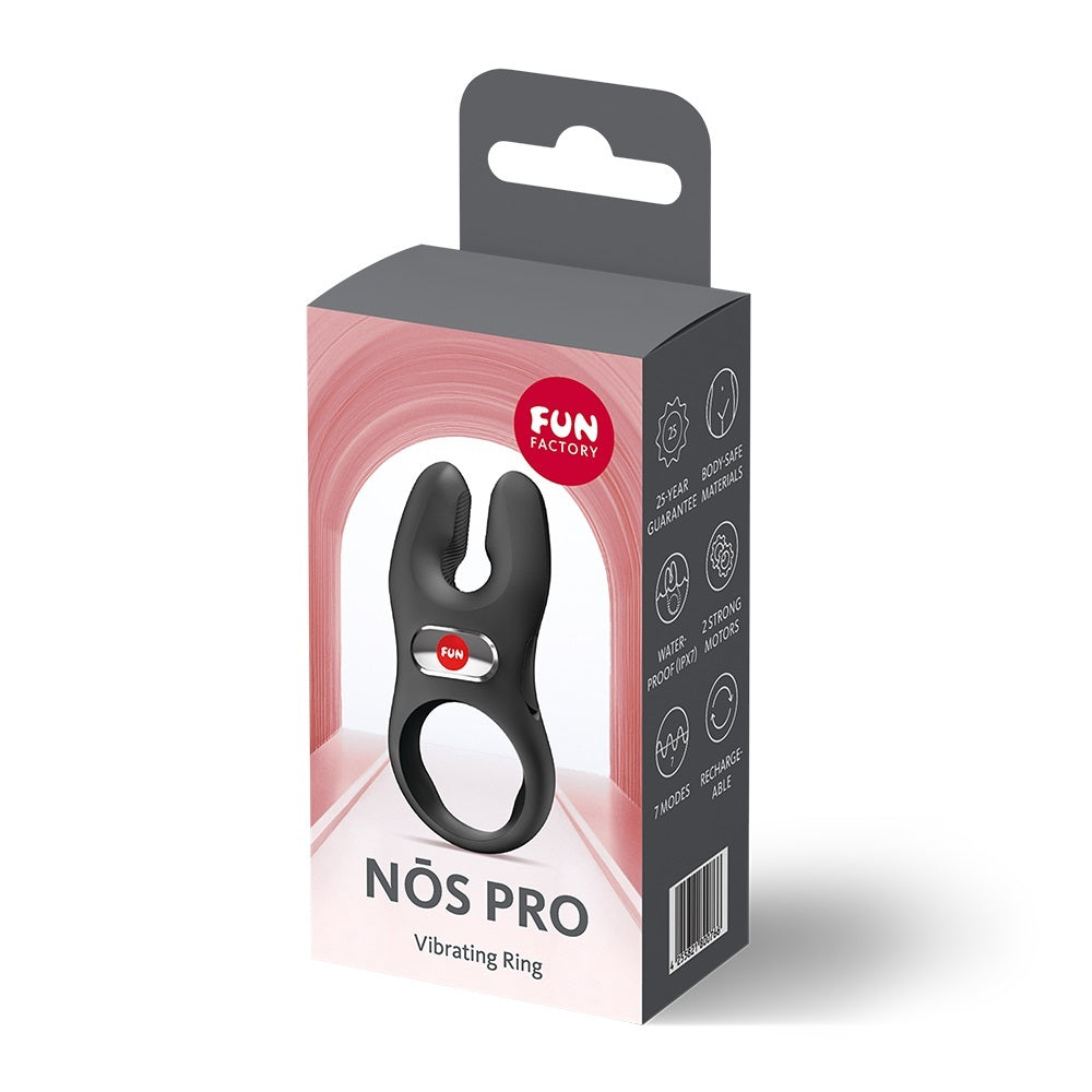 Fun Factory Nos Pro 雙壓點震動鎖精環