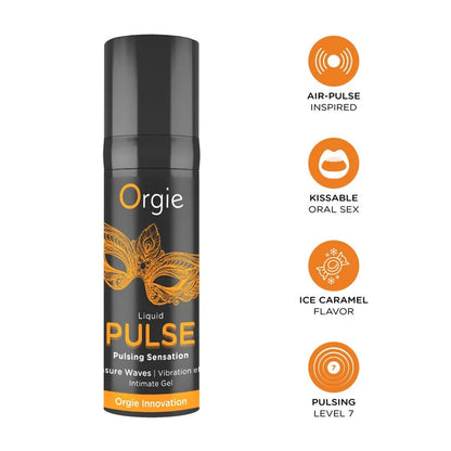 Orgie Liquid Pulse 女士脈動感官提升液｜冰焦糖香｜15ml