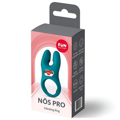 Fun Factory Nos Pro 雙壓點震動鎖精環