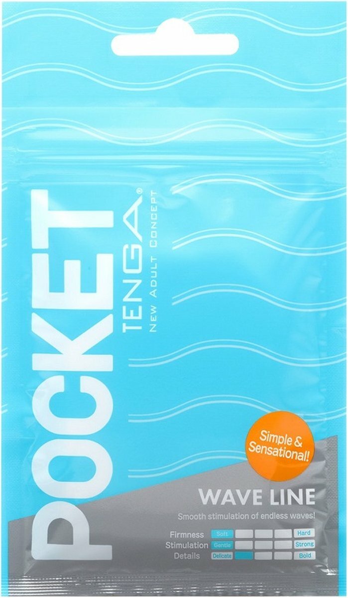 TENGA Pocket 口袋飛機膠｜多紋路便攜自慰套