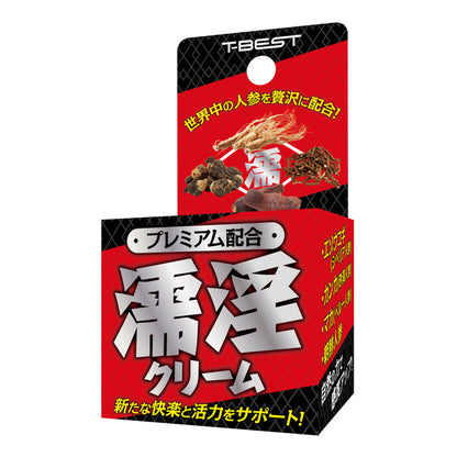 T-BEST｜高級人參配方女性敏感提升高潮乳霜｜10ml