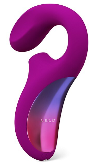 LELO｜ENIGMA Cruise 雙重刺激聲波震動器｜深玫瑰／黑