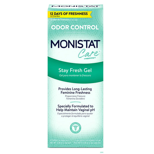 Monistat｜Complete Care 私密清新凝膠｜維持pH平衡消除異味｜2.3g×4支
