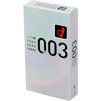 岡本 Okamoto 0.03mm 均一超薄天然乳膠安全套 / 32mm / 12片裝