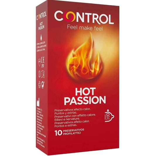 Control Hot Passion 溫熱感安全套 10片裝