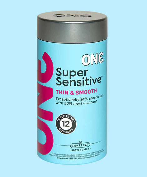 ONE Super Sensitive 超敏感/超觸感系列安全套 / 53mm / 12片裝