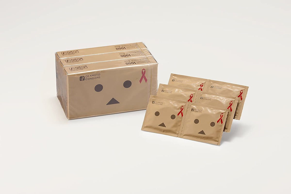 岡本 Okamoto Danboard 紙箱人可愛安全套 / 33mm / 12片裝