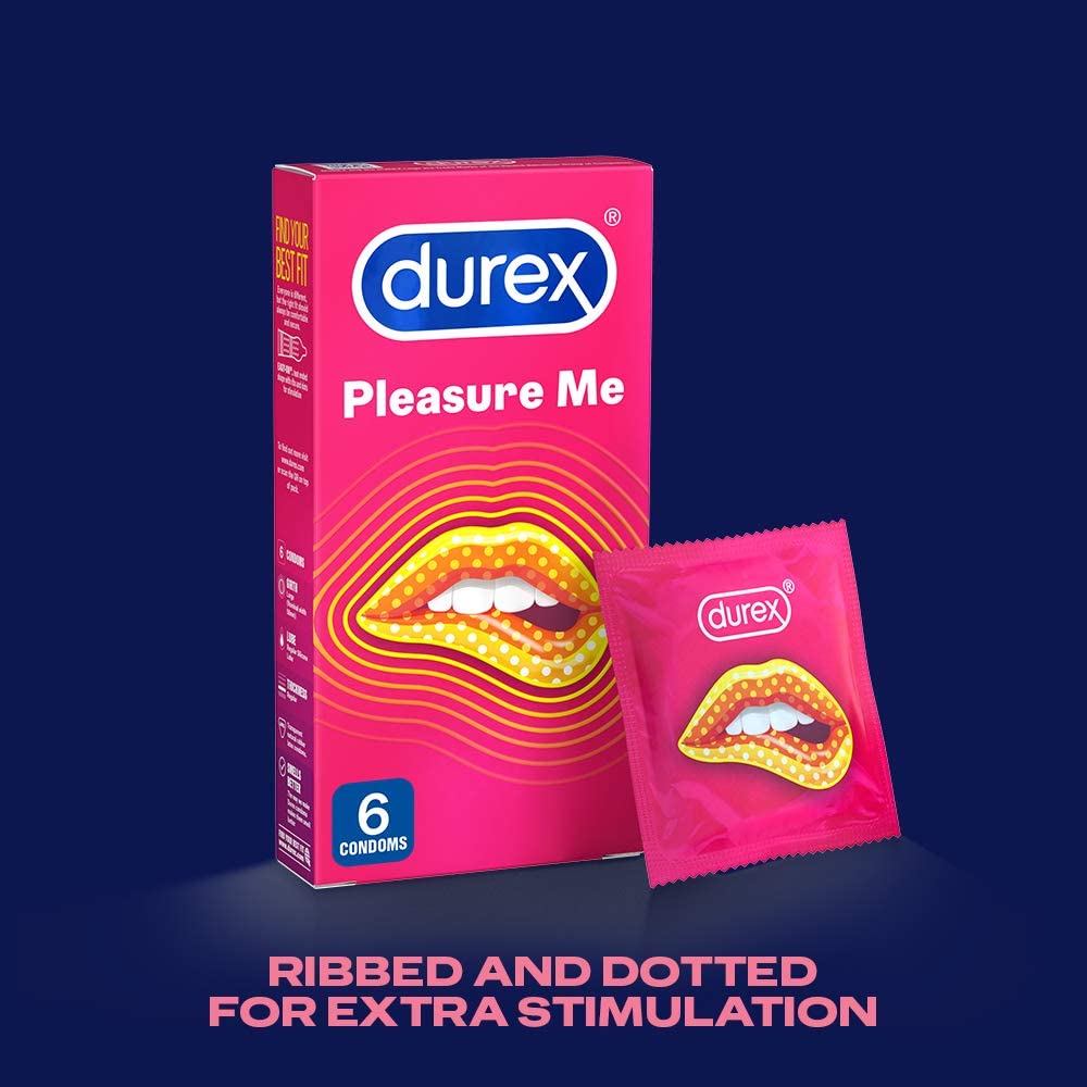 杜蕾斯 Durex Pleasure Me 凸點橫紋安全套 / 36mm / 6片裝