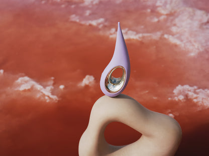 LELO｜DOT 點點滴滴陰蒂震動器｜8字循環柔軟防水