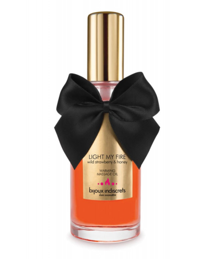 Bijoux Indiscrets｜野草莓蜂蜜溫感按摩油｜可親吻｜100ml
